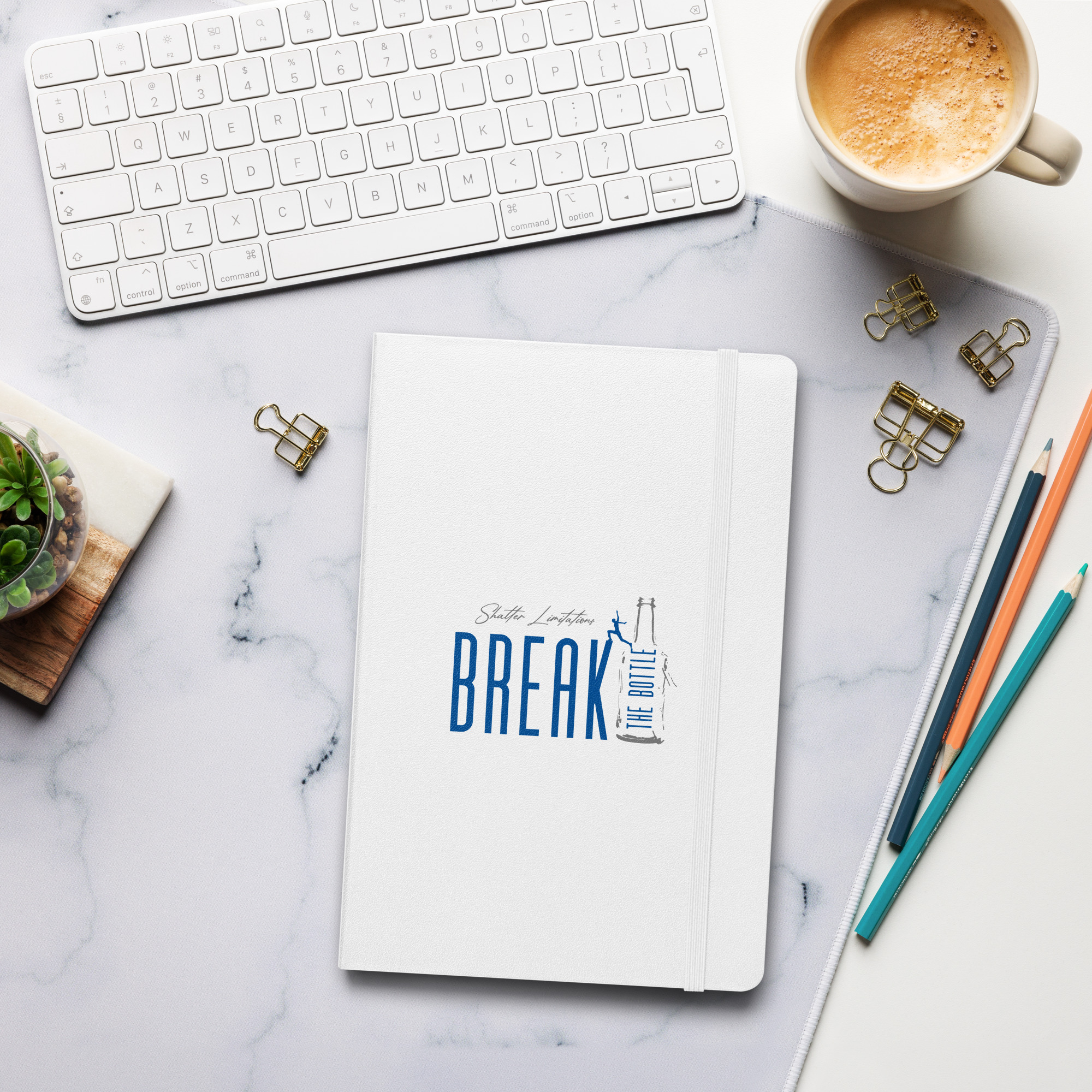 break the bottle notebook