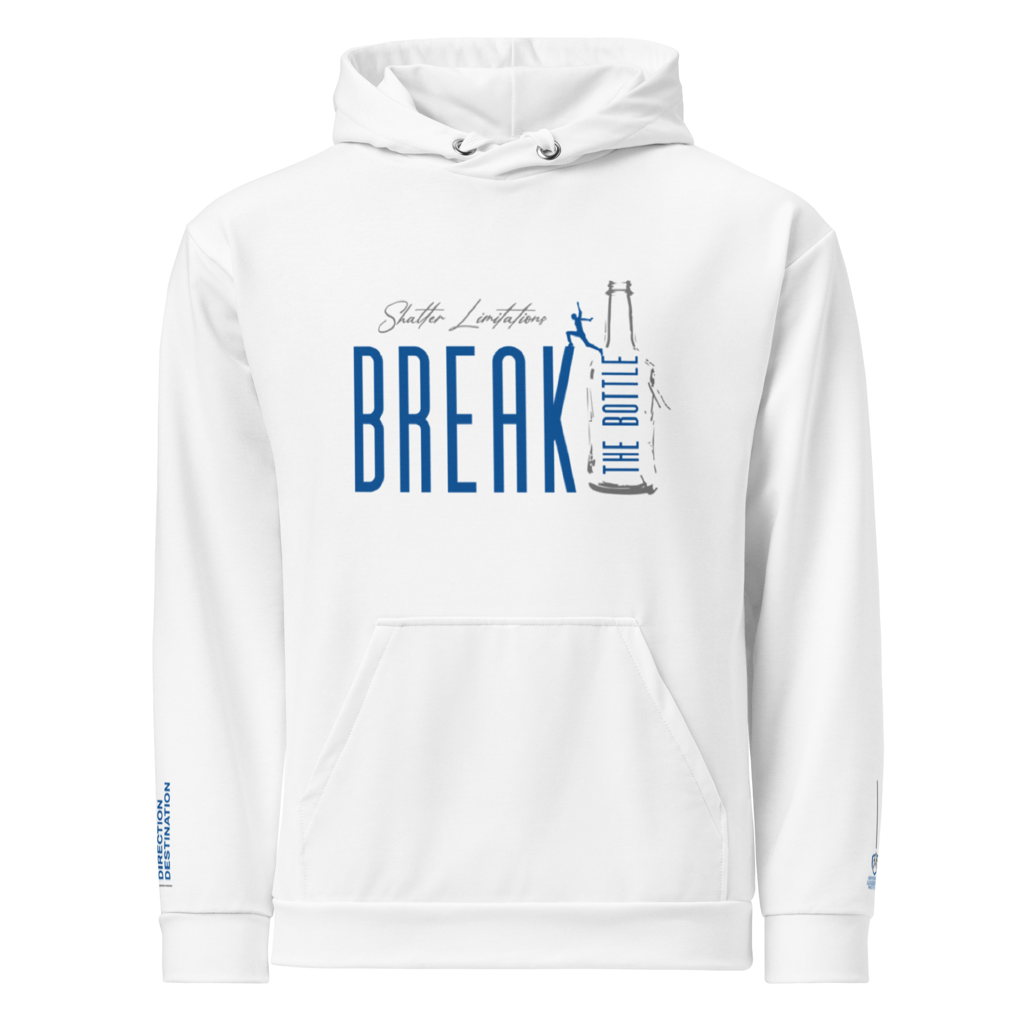 Shatter Limitations Break The Bottle Hoodie