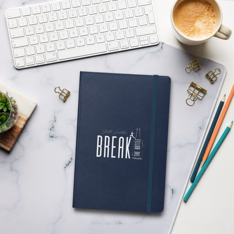 break the bottle notebook