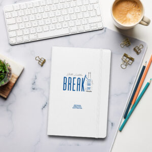 Shatter Limitations Break The Bottle Notebook