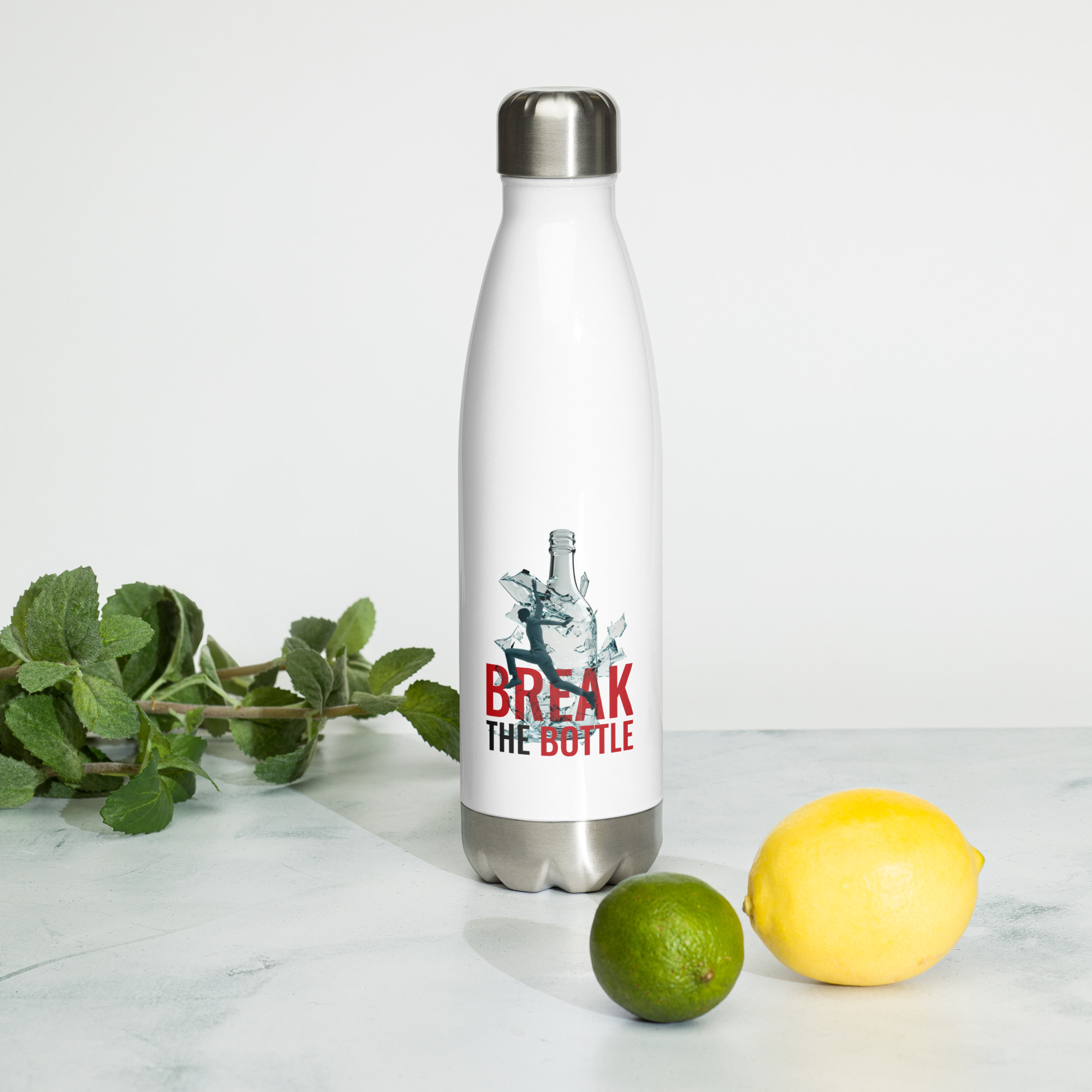 break the bottle water bottle