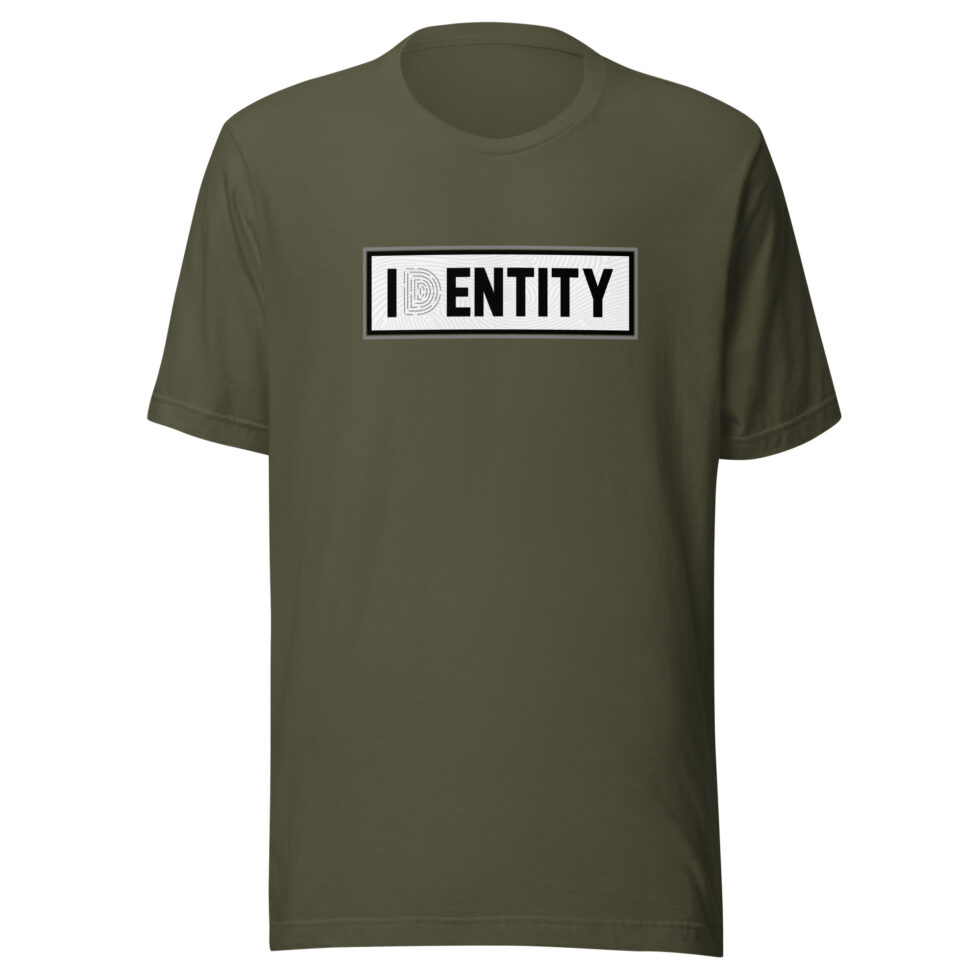 identity t shirt