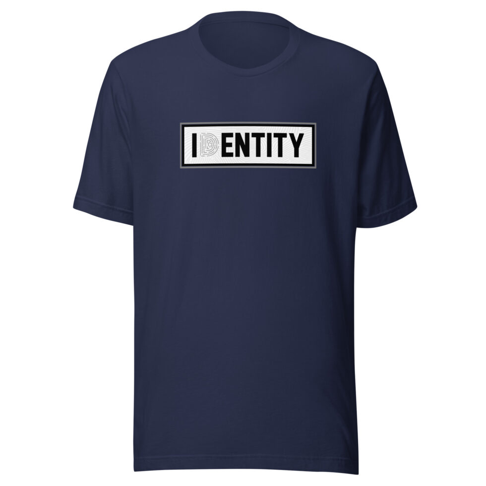 identity t shirt