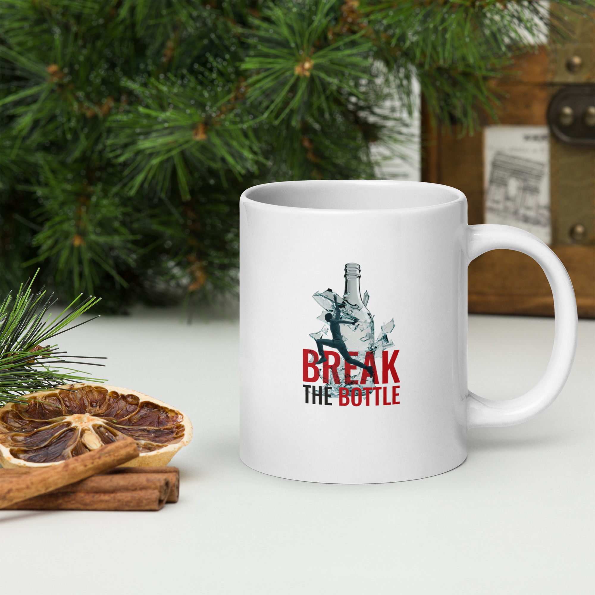 break the bottle mug